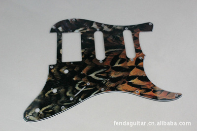 【類芬達ST單單雙拾音器孔護板防生虎紋護板】價格,廠家,圖片,樂器配件,惠州市惠陽區(qū)秋長倍音五金電子加工部-